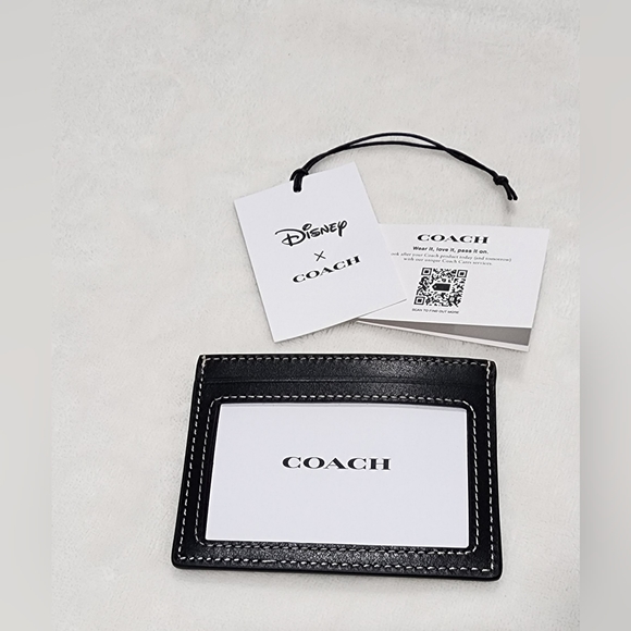 Disney X Coach Slim Id Card Case With Wink Mickey Mouse - Picture 3 of 4